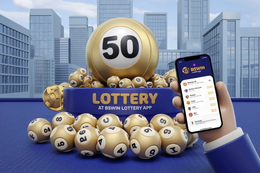 50 50 Lottery at BSWin Lottery App